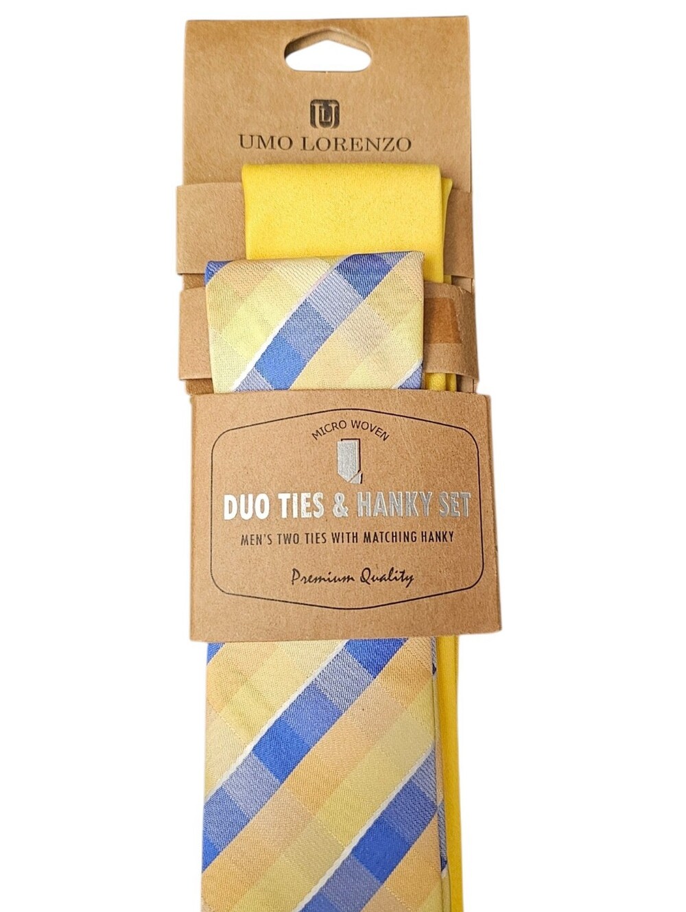 Umo Lorenzo New 2 Pack Men's Ties *